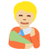 person feeding baby: medium-light skin tone 🧑🏼‍🍼 Discord emoji — free static PNG download