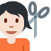 person getting haircut: light skin tone 💇🏻 Discord emoji — free static PNG download