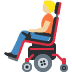 person in motorized wheelchair: medium-light skin tone 🧑🏼‍🦼 Discord emoji — free static PNG download