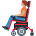 person in motorized wheelchair: medium skin tone 🧑🏽‍🦼 Discord emoji — free static PNG download
