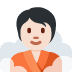 person in steamy room: light skin tone 🧖🏻 Discord emoji — free static PNG download