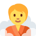 person in steamy room 🧖 Discord emoji — free static PNG download