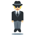 person in suit levitating: medium-light skin tone 🕴🏼 Discord emoji — free static PNG download