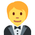 person in tuxedo 🤵 Discord emoji — free static PNG download