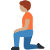person kneeling: medium skin tone 🧎🏽 Discord emoji — free static PNG download