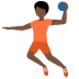 person playing handball: dark skin tone 🤾🏿 Discord emoji — free static PNG download