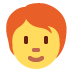 person: red hair 🧑‍🦰 Discord emoji — free static PNG download