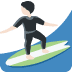 person surfing: light skin tone 🏄🏻 Discord emoji — free static PNG download