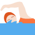 person swimming: light skin tone 🏊🏻 Discord emoji — free static PNG download