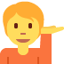 person tipping hand 💁 Discord emoji — free static PNG download