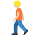 person walking: medium-light skin tone 🚶🏼 Discord emoji — free static PNG download