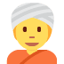 person wearing turban 👳 Discord emoji — free static PNG download