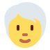 person: white hair 🧑‍🦳 Discord emoji — free static PNG download