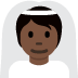 person with veil: dark skin tone 👰🏿 Discord emoji — free static PNG download