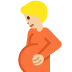 pregnant person: medium-light skin tone 🫄🏼 Discord emoji — free static PNG download
