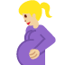 pregnant woman: medium-light skin tone 🤰🏼 Discord emoji — free static PNG download