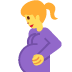 pregnant woman 🤰 Discord emoji — free static PNG download