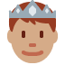prince: medium skin tone 🤴🏽 Discord emoji — free static PNG download