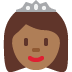 princess: medium-dark skin tone 👸🏾 Discord emoji — free static PNG download