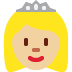 princess: medium-light skin tone 👸🏼 Discord emoji — free static PNG download