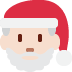 Santa Claus: light skin tone 🎅🏻 Discord emoji — free static PNG download