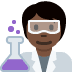 scientist: dark skin tone 🧑🏿‍🔬 Discord emoji - free download