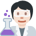 scientist: light skin tone 🧑🏻‍🔬 Discord emoji - free download