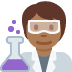 scientist: medium-dark skin tone 🧑🏾‍🔬 Discord emoji - free download