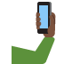 selfie: dark skin tone 🤳🏿 Discord emoji — free static PNG download