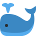 spouting whale 🐳 Discord emoji — free static PNG download
