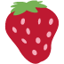 strawberry 🍓 Discord emoji — free static PNG download