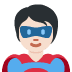 superhero: light skin tone 🦸🏻 Discord emoji — free static PNG download