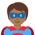 superhero: medium-dark skin tone 🦸🏾 Discord emoji — free static PNG download