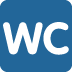 water closet 🚾 Discord emoji — free static PNG download