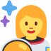 woman astronaut 👩‍🚀 Discord emoji — free static PNG download