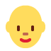 woman: bald 👩‍🦲 Discord emoji — free static PNG download