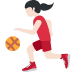woman bouncing ball: light skin tone ⛹🏻‍♀️ Discord emoji — free static PNG download