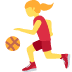 woman bouncing ball ⛹️‍♀️ Discord emoji — free static PNG download