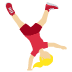 woman cartwheeling: medium-light skin tone 🤸🏼‍♀️ Discord emoji — free static PNG download