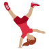 woman cartwheeling: medium skin tone 🤸🏽‍♀️ Discord emoji — free static PNG download