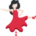 woman dancing: light skin tone 💃🏻 Discord emoji — free static PNG download