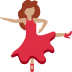 woman dancing: medium skin tone 💃🏽 Discord emoji — free static PNG download