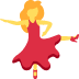 woman dancing 💃 Discord emoji — free static PNG download