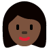 woman: dark skin tone 👩🏿 Discord emoji — free static PNG download