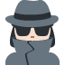 woman detective: light skin tone 🕵🏻‍♀️ Discord emoji — free static PNG download