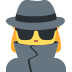 woman detective 🕵️‍♀️ Discord emoji — free static PNG download
