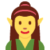 woman elf 🧝‍♀️ Discord emoji — free static PNG download