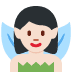 woman fairy: light skin tone 🧚🏻‍♀️ Discord emoji — free static PNG download