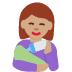 woman feeding baby: medium skin tone 👩🏽‍🍼 Discord emoji — free static PNG download