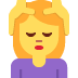 woman getting massage 💆‍♀️ Discord emoji — free static PNG download